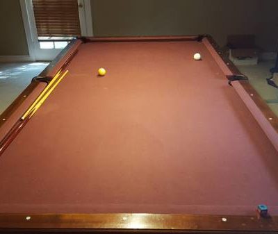 Sweeet Sweet 9x4.5 ft Vintage Pool Table