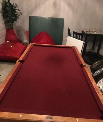 Pool Table and Ping Pong Set